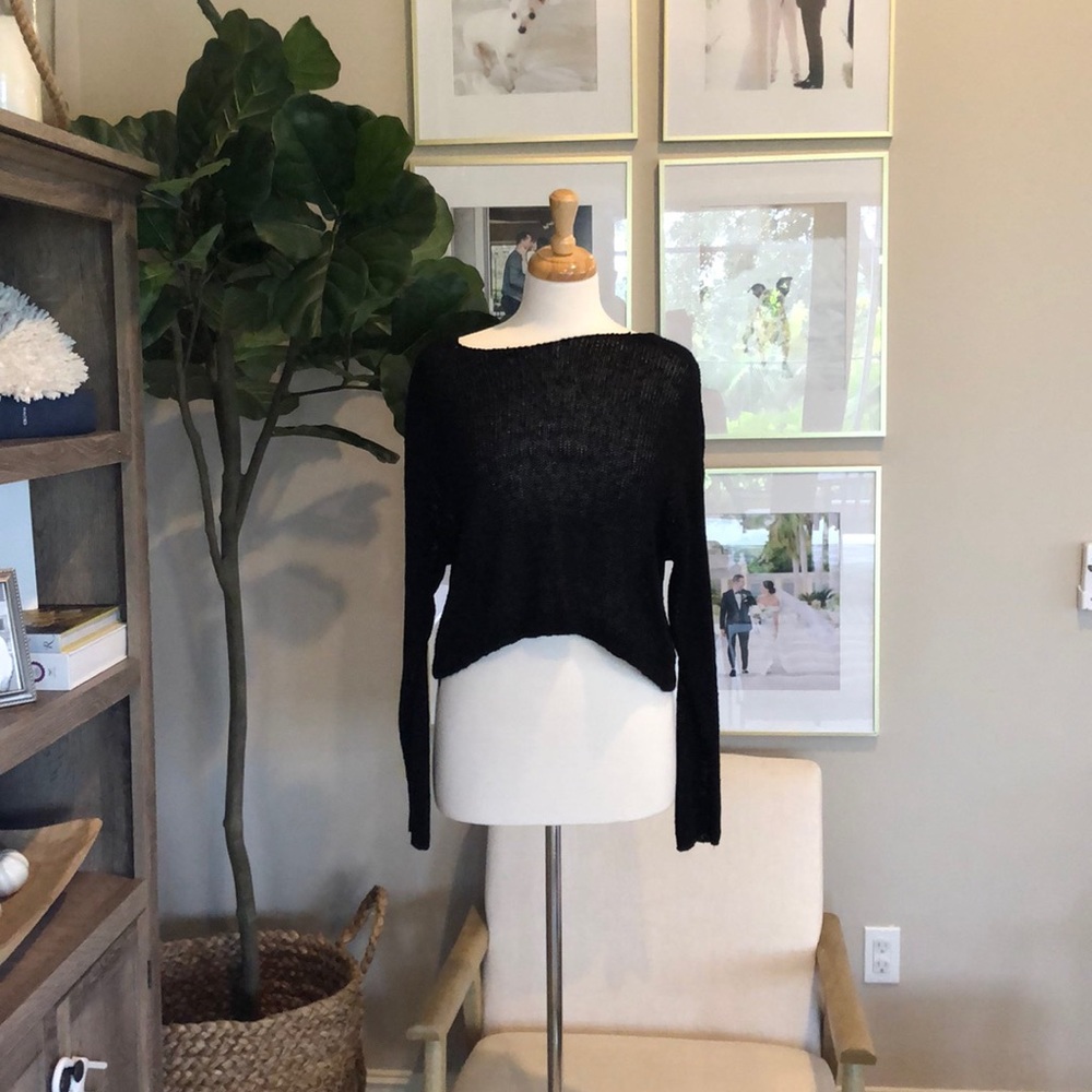 Black sweater